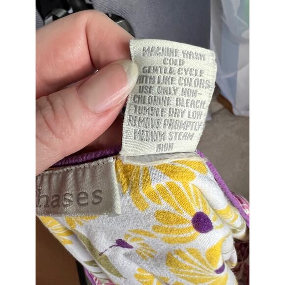 nap dress floral pink yellow purple boho - Picture 8 of 9